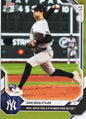 2026 Topps Now Cam Schlittler #114 Gold Foil /50 Mass. Native Fires 8IP in Sweep Over Red Sox New York Yankees Rookie RC Baseball Card