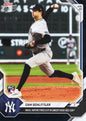 2026 Topps Now Cam Schlittler #114 Black Foil /10 Mass. Native Fires 8IP in Sweep Over Red Sox New York Yankees Rookie RC Baseball Card
