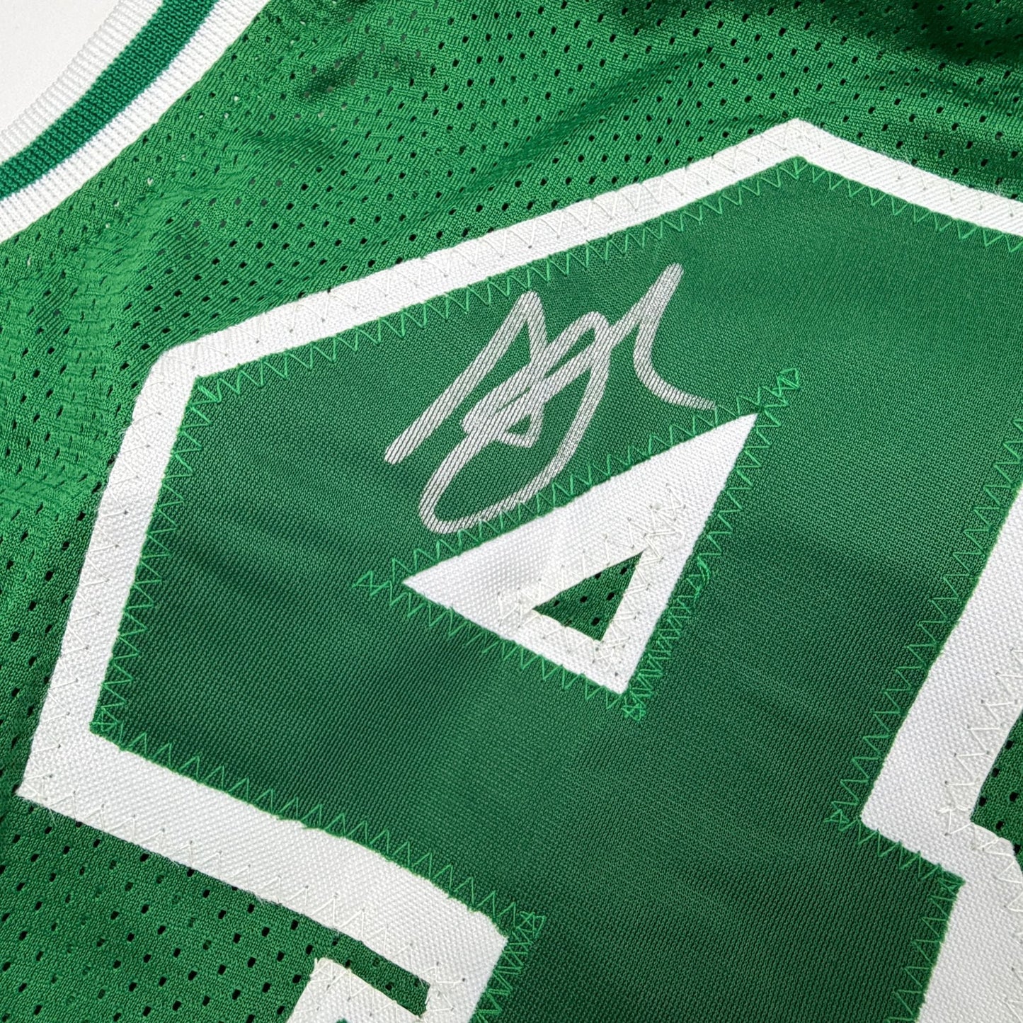 Autographed/Signed Al Horford Boston Green City Edition Basketball Jersey Beckett BAS COA