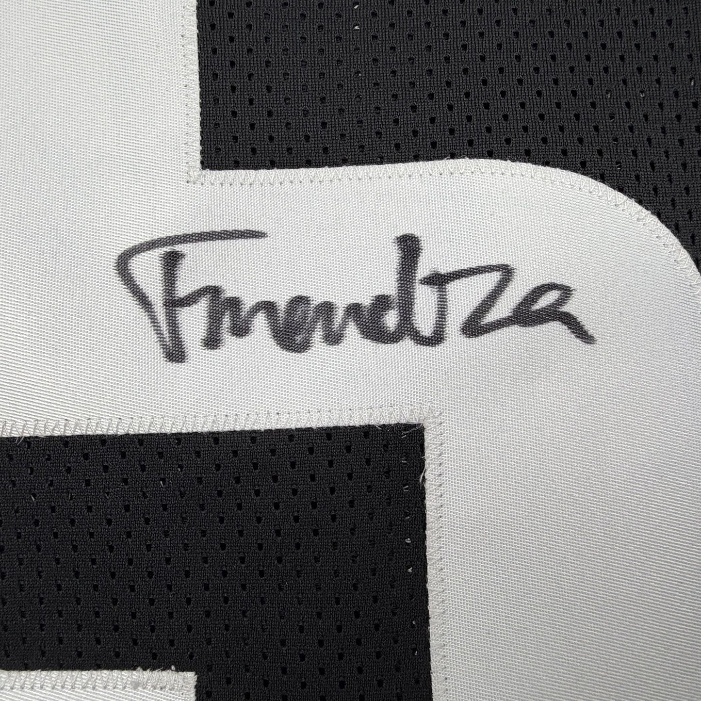 Autographed/Signed Fernando Mendoza Indiana Black College Football Jersey Beckett BAS COA