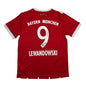 Autographed/Signed Robert Lewandowski Bayern Munich Red Soccer Futbol Jersey Beckett BAS COA