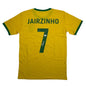 Autographed/Signed Jairzinho Brazil Yellow Soccer Futbol Jersey Beckett BAS COA