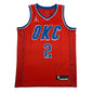 Autographed/Signed Shai Gilgeous-Alexander on Front SGA Oklahoma City OKC Thunder Orange Authentic Basketball Jersey PSA/DNA COA