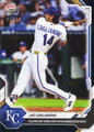 2026 Topps Now Jac Caglianone #161 Black Foil /10 Blazing Bat Shines with Home Run on Bobblehead Night Kansas City Royals Rookie RC Baseball Card