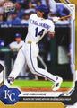 2026 Topps Now Jac Caglianone #161 Orange Foil /25 Blazing Bat Shines with Home Run on Bobblehead Night Kansas City Royals Rookie RC Baseball Card