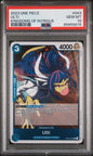 Graded 2023 One Piece Ulti #043 OP04 Kingdoms of Intrigue Trading Card Game PSA 10 Gem Mint