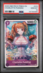 Graded 2025 One Piece Charlotte Pudding #010 PRB02 Vol.2 Trading Card Game PSA 10 Gem Mint