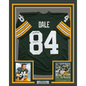 Framed Autographed/Signed Carroll Dale 35x39 Green Bay Green Football Jersey JSA COA