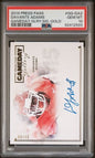 Graded 2014 Press Pass Davante Adams #GGDA2 Gameday Gallery Gold /99 Auto Rookie RC Football Card PSA 10 Gem Mint