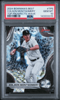 Graded 2024 Topps Bowmans Best Colson Montgomery #TP5 Top Prospects Wave Rookie RC Baseball Card PSA 10 Gem Mint