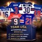 Autographed/Signed Team USA Olympic Hockey Jersey Mystery Box with PSA JSA or Beckett COA