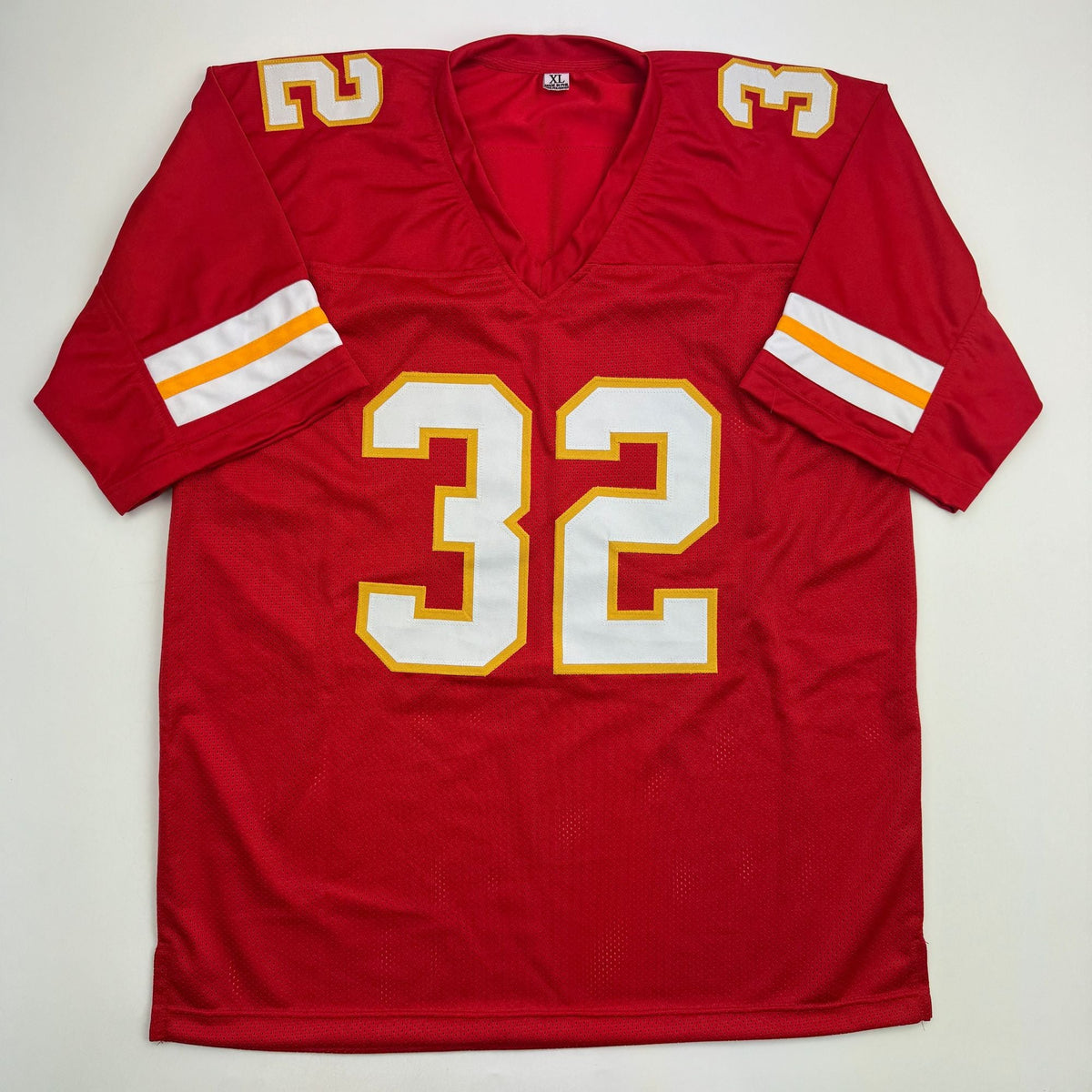 Autographed/Signed Nick Bolton Kansas City Red Football Jersey Beckett BAS COA