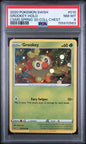 Graded 2020 Pokemon Sword & Shield Grookey-Holo #010 Trading Card Game PSA 8 Near Mint