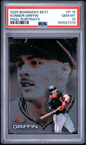 Graded 2025 Topps Bowmans Best Konnor Griffin #P15 Pixel Portraits Rookie RC Baseball Card PSA 10 Gem Mint