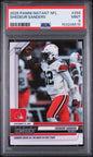 Graded 2025 Panini Instant Shedeur Sanders #259 Rookie RC Football Card PSA 9 Mint