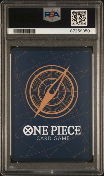 Graded 2023 One Piece Japanese Sanji #119 Wings of the Captain Trading Card Game PSA 10 Gem Mint