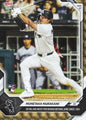 2026 Topps Now Munetaka Murakami #257 Foilfractor 1/1 20 Home Runs Are Most For Rookie Before June Since 1901 Chicago White Sox Rookie RC Baseball Card