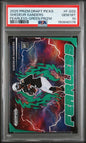 Graded 2025 Panini Prizm Draft Picks Shedeur Sanders #FSSS Fearless Green Rookie RC Football Card PSA 10 Gem Mint