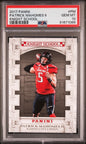 Graded 2017 Panini Patrick Mahomes #PM Knight School Rookie RC Football Card PSA 10 Gem Mint