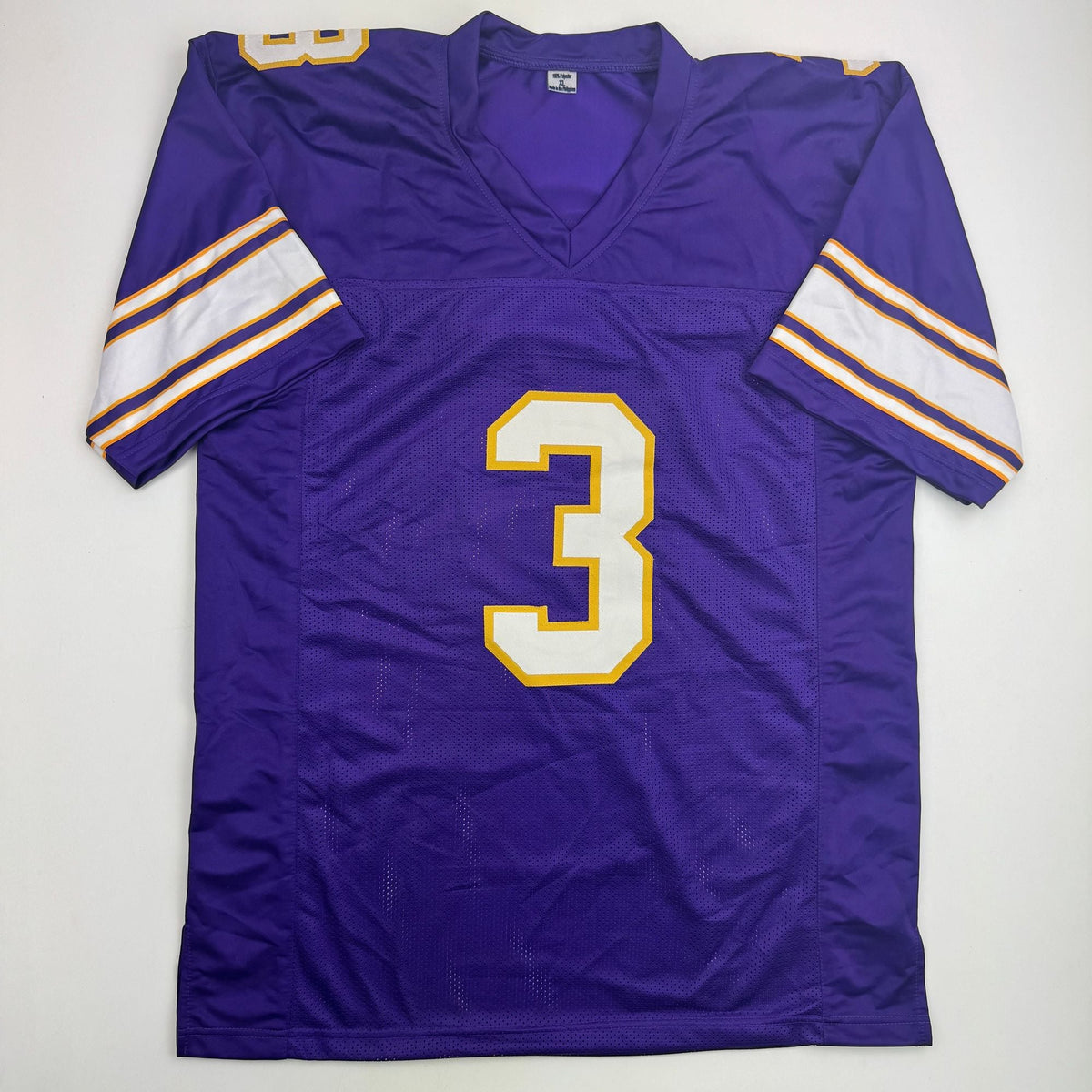 Autographed/Signed Jordan Addison Minnesota Purple Alternate Football Jersey JSA COA