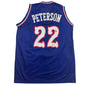 Autographed/Signed Darryn Peterson Kansas Blue College Basketball Jersey PSA/DNA COA