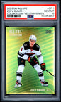 Graded 2025 Upper Deck Allure Zeev Buium #CF1 Color Flow Yellow-Green Rookie RC Hockey Card PSA 10 Gem Mint