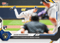 2026 Topps Now Jacob Misiorowski #493 7 Straight Ks to Open Game Sets Brewers Record Milwaukee Brewers Rookie RC Baseball Card
