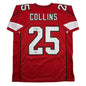 Autographed/Signed Zaven Collins Arizona Red Football Jersey Beckett BAS COA