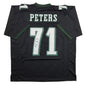 Autographed/Signed Jason Peters Philadelphia Black Football Jersey JSA COA