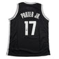 Autographed/Signed Michael Porter Jr Brooklyn Black Basketball Jersey JSA COA