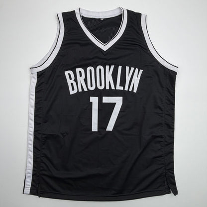 Autographed/Signed Michael Porter Jr Brooklyn Black Basketball Jersey JSA COA