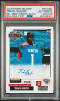 Graded 2025 Panini Instant Travis Hunter #NFLDN2 NFL Draft Night Auto Rookie RC Football Card Authentic Auto PSA 10 Gem Mint