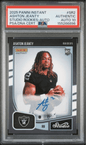 Graded 2025 Panini Instant Ashton Jeanty #SR2 Studio Rookies Auto /99 Rookie RC Football Card Authentic Auto PSA 10 Gem Mint