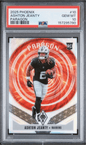 Graded 2025 Panini Phoenix Ashton Jeanty #10 Paragon Rookie RC Football Card PSA 10 Gem Mint