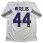 Autographed/Signed Josh Metellus Minnesota White Alternate Football Jersey Beckett BAS COA