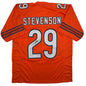 Autographed/Signed Tyrique Stevenson Chicago Orange Football Jersey JSA COA