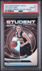 Graded 2024 Panini Prizm Draft Picks Caitlin Clark #22 Student Orientation Silver Prizm Rookie RC Basketball Card PSA 10 Gem Mint