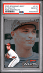 Graded 2025 Topps Bowmans Best Eli Willits #P21 Pixel Portraits Rookie RC Baseball Card PSA 10 Gem Mint