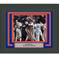 Framed Autographed/Signed 1986 New York Mets Team 26x Sigs World Series Champions 16x20 Baseball Photo JSA COA