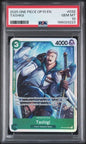 Graded 2025 One Piece Tashigi #032 OP10 EN Trading Card Game PSA 10 Gem Mint