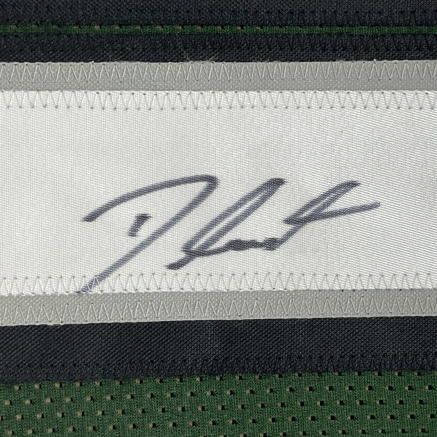 Framed Autographed/Signed D'Andre Swift 35x39 Philadelphia Green Football Jersey JSA COA