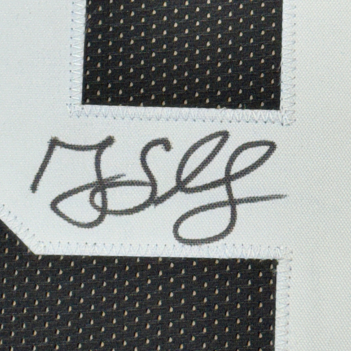 Framed Autographed/Signed Greg Lloyd 35x39 Pittsburgh Black Football Jersey Beckett BAS COA