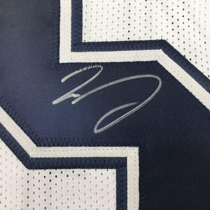 Framed Autographed/Signed Jaylon Smith 35x39 Dallas Color Rush Football Jersey PSA/DNA COA