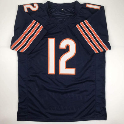 Autographed/Signed Allen Robinson II Chicago Blue Football Jersey Beckett BAS COA