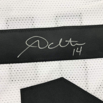 Autographed/Signed Andy Dalton Cincinnati Color Rush Football Jersey JSA COA