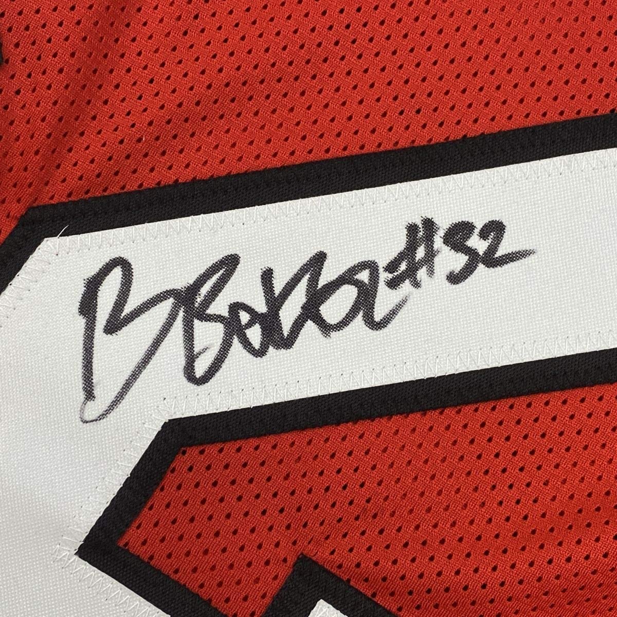 Autographed/Signed Budda Baker Arizona Red Football Jersey Beckett BAS COA