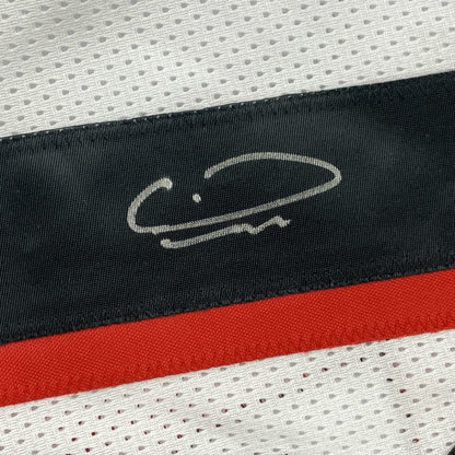 Autographed/Signed Calvin Ridley Atlanta White Football Jersey JSA COA