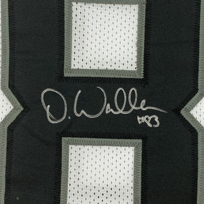 Autographed/Signed Darren Waller Las Vegas Oakland White Football Jersey Beckett BAS COA
