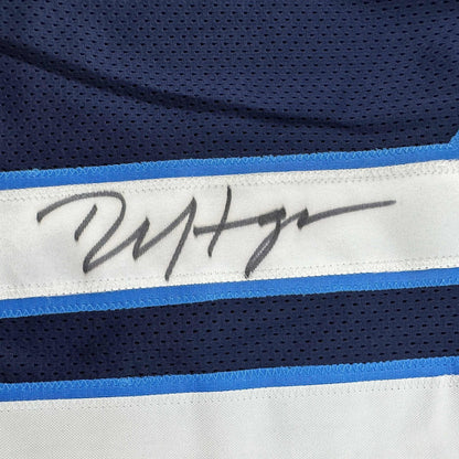 Autographed/Signed DeAndre Hopkins Tennessee Dark Blue Football Jersey JSA COA