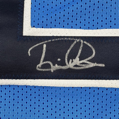 Autographed/Signed Derrick Henry Tennessee Titans Light Blue Football Jersey Beckett BAS COA